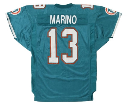 1992 Dan Marino Game-Worn Miami Dolphins Home Jersey (MEARS )